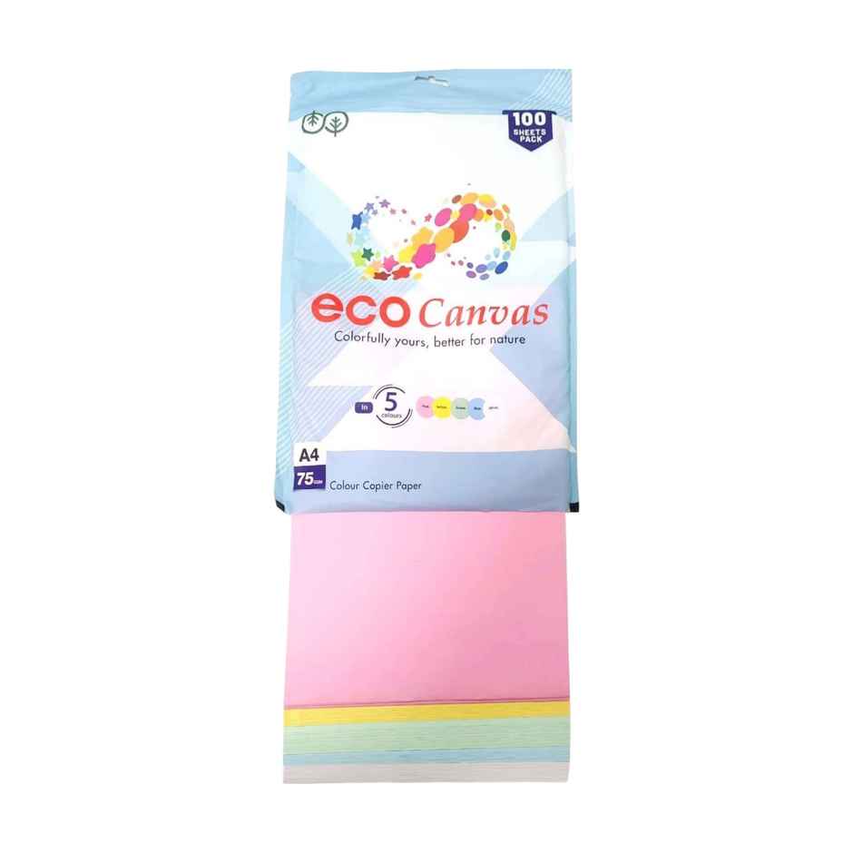 Jk Eco Canvas Multi Colour A4 Copier Paper 75 Gsm 100 Sheets