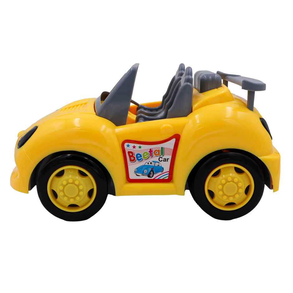Toybharat Bettle Car | Multicolour | Travel Toys | Birthday Gift | Friction Toy | Assorted