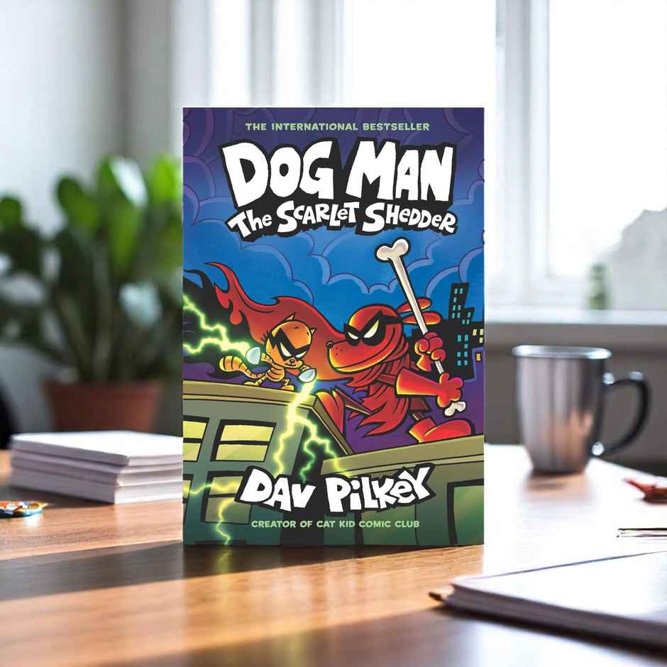 Dog Man 12- The Scarlet Shedder (A Graphic Novel)