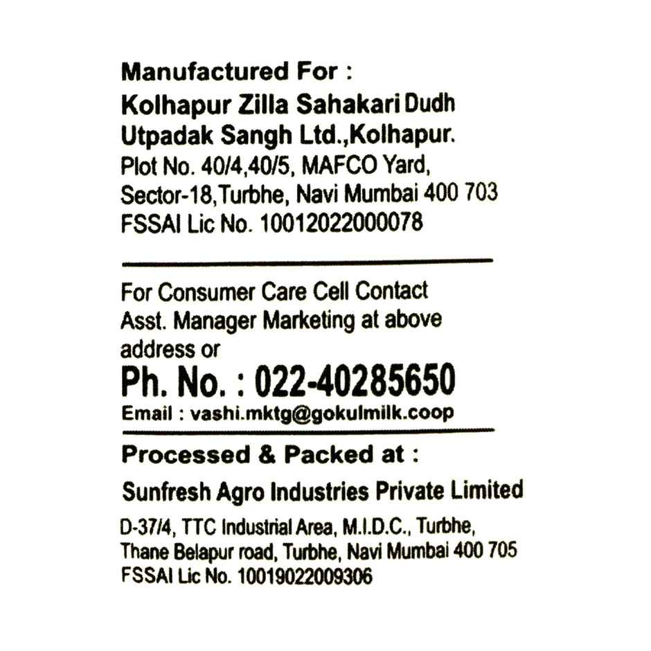 Gokul Toned Fresh Cow Milk (Pouch) Combo