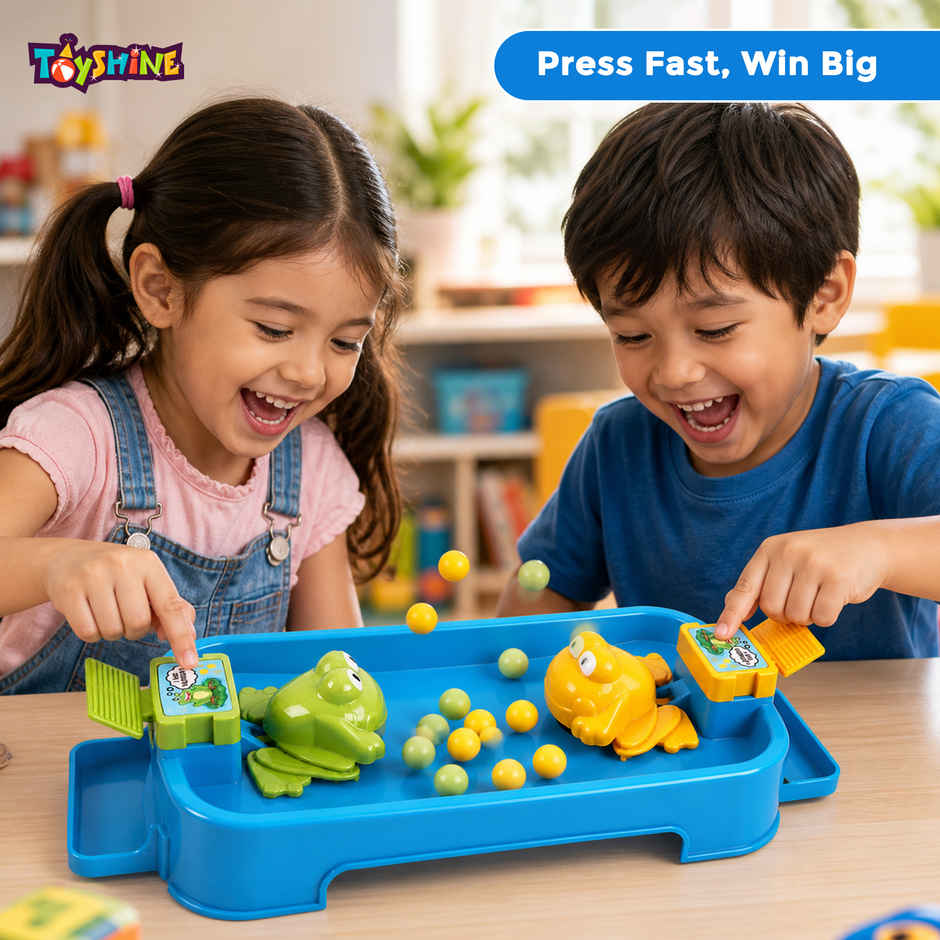 Toyshine Hungry Frog Eating Beans Parent Child Interactive Indoor Game