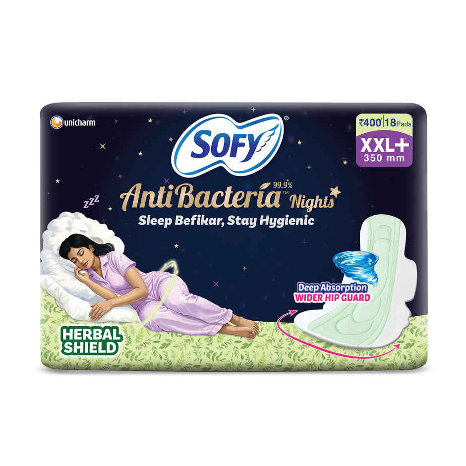 Sofy Women Anti Bacteria Sanitary Pads 2XL+