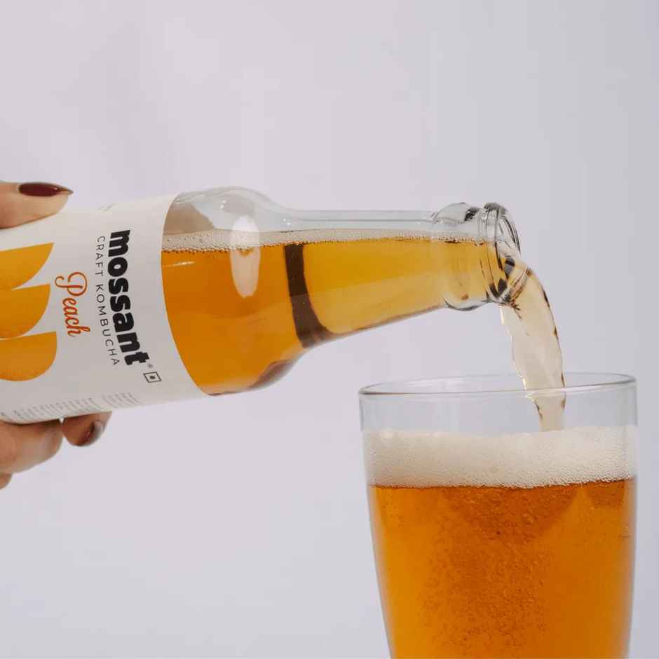 Mossant Peach Kombucha