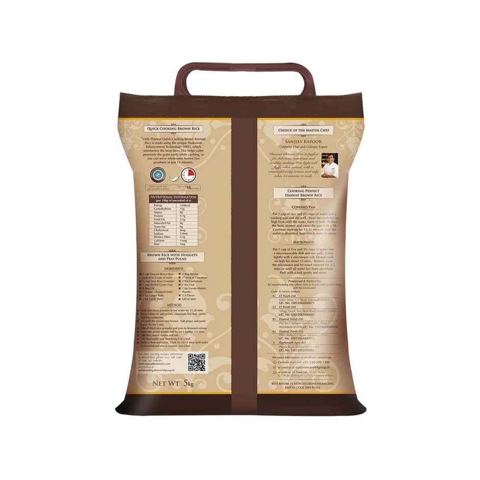 Daawat Brown Basmati Rice | Long Grain
