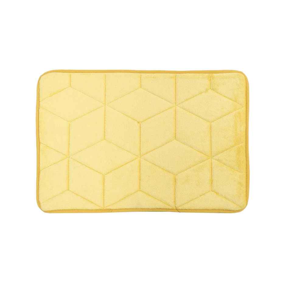 Memory Foam Mat | Yellow | 38 x 58 cm | Reusable