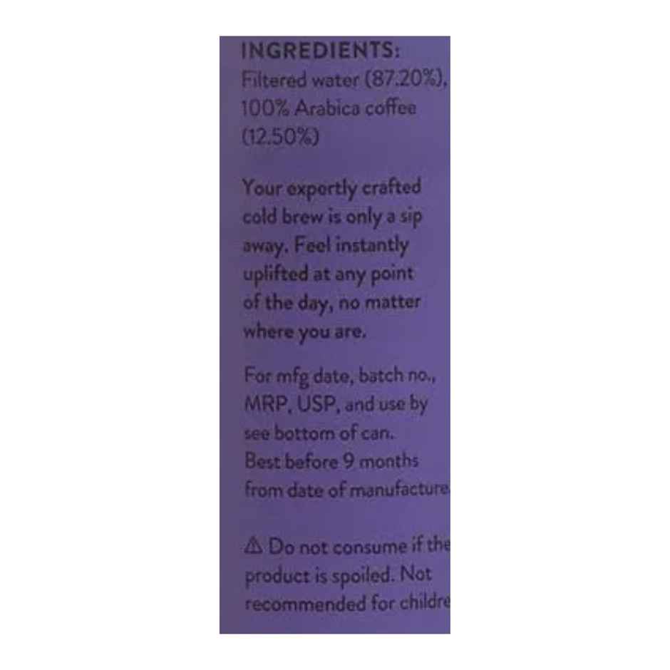 Blue Tokai Classic Bold Brew Cold Coffee