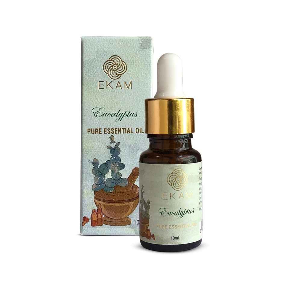 EKAM Eucalyptus 100% Pure Essential Oil| Aromatherapy Oil| 10 ml | Breathing Support