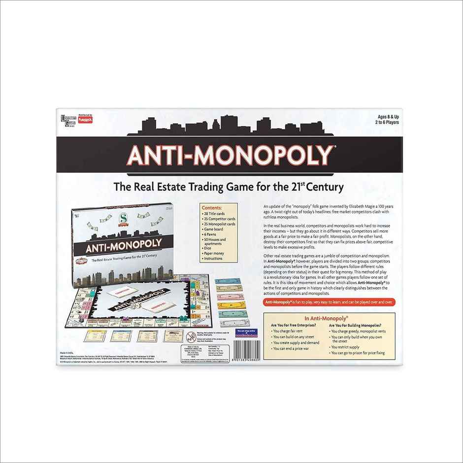 Funskool Anti Monopoly Board Game