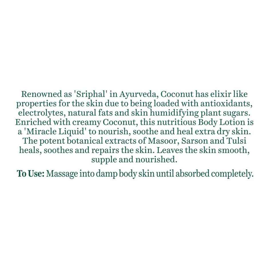 Biotique Creamy Coconut Deep Nourish Body Lotion