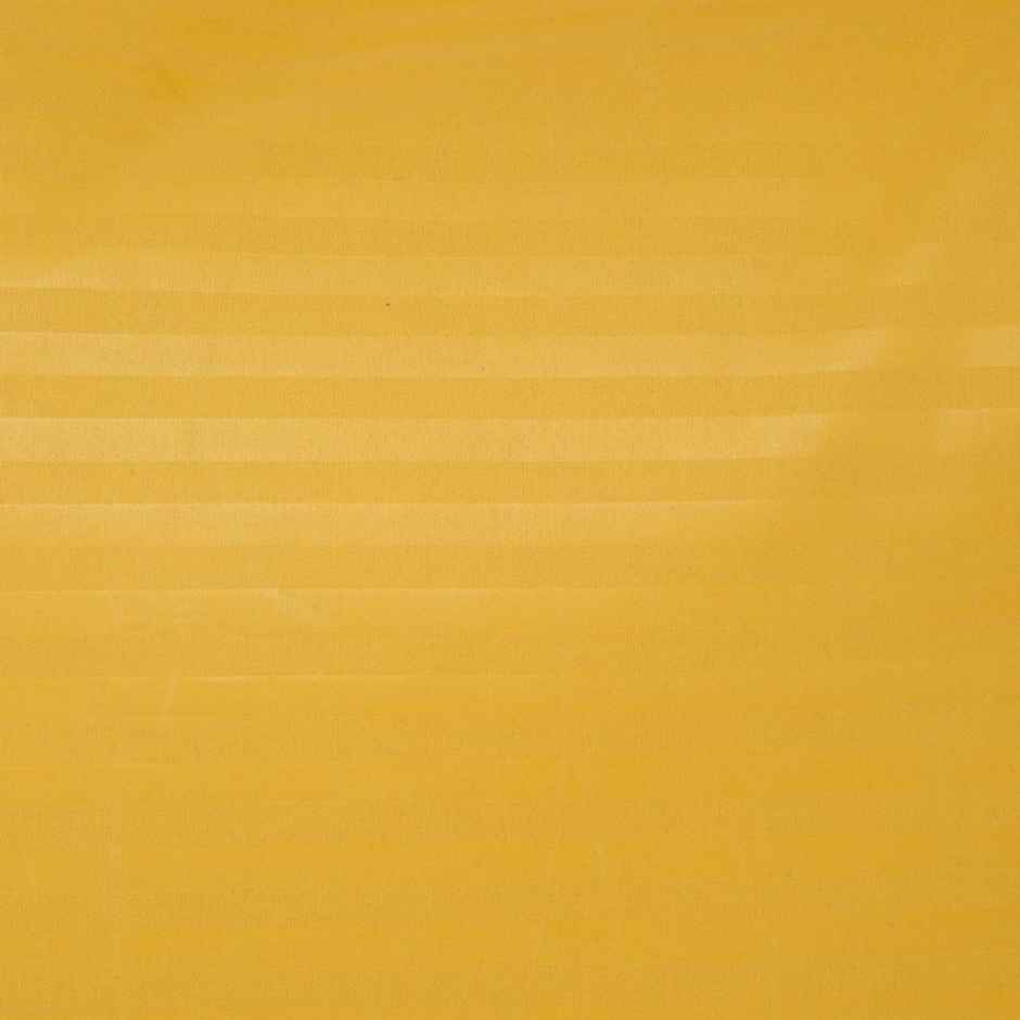 Hosta Homes 280 TC Striped Pattern Yellow Pillow Covers Pack of 2