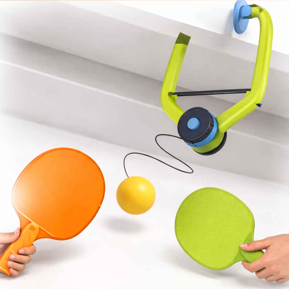 Toyshine Portable Indoor Hanging Table Tennis Adjustable Training Device
