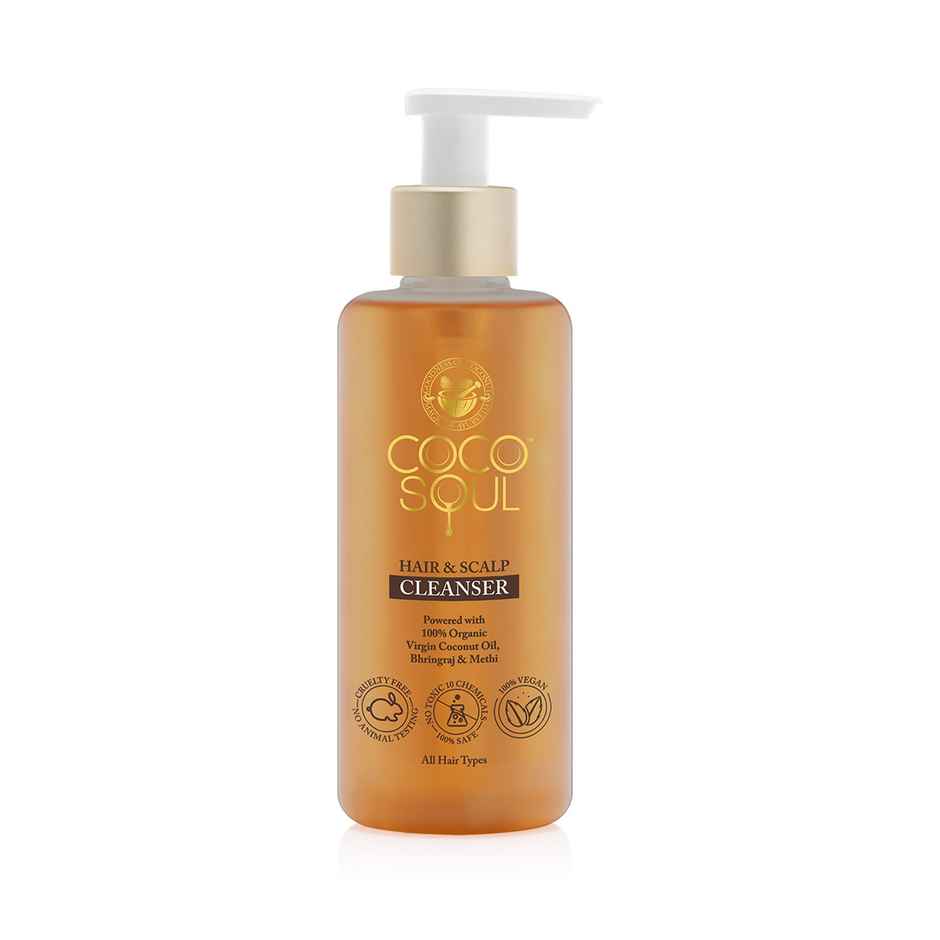 Coco Soul Hair & Scalp Cleanser Shampoo For Long Strong Hair