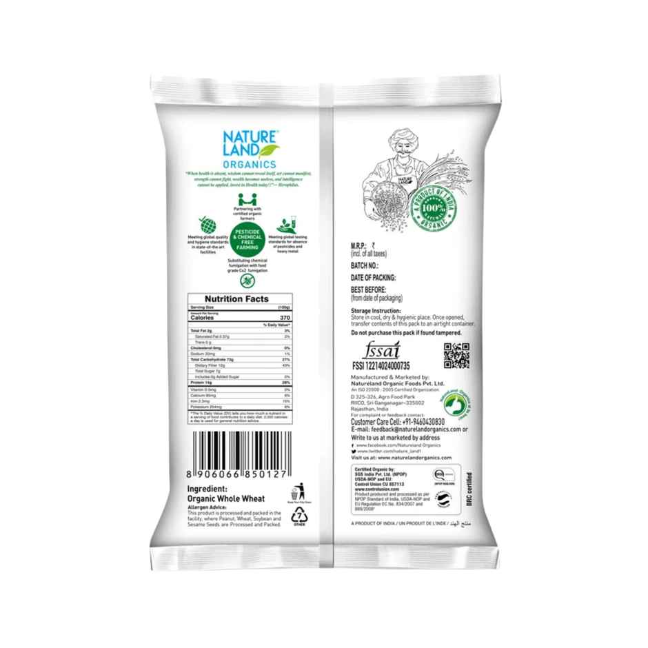 Natureland Organics Whole Wheat Flour