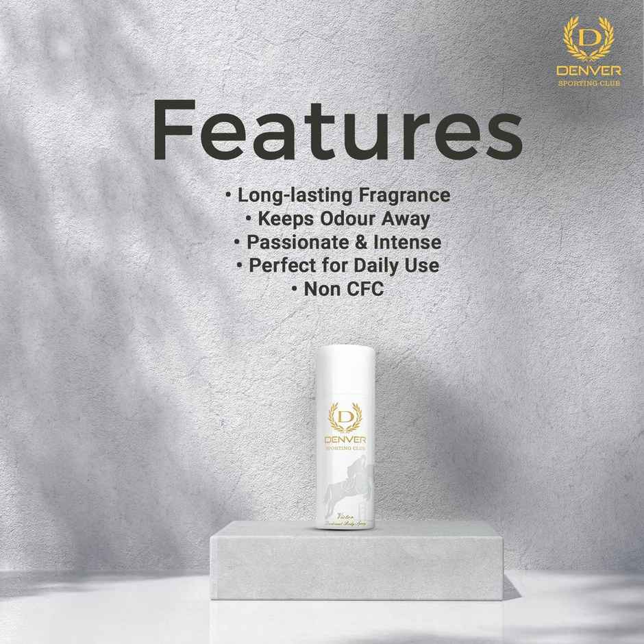 Denver - Sporting Club - Victor Deo Deodorant Spray - For Men