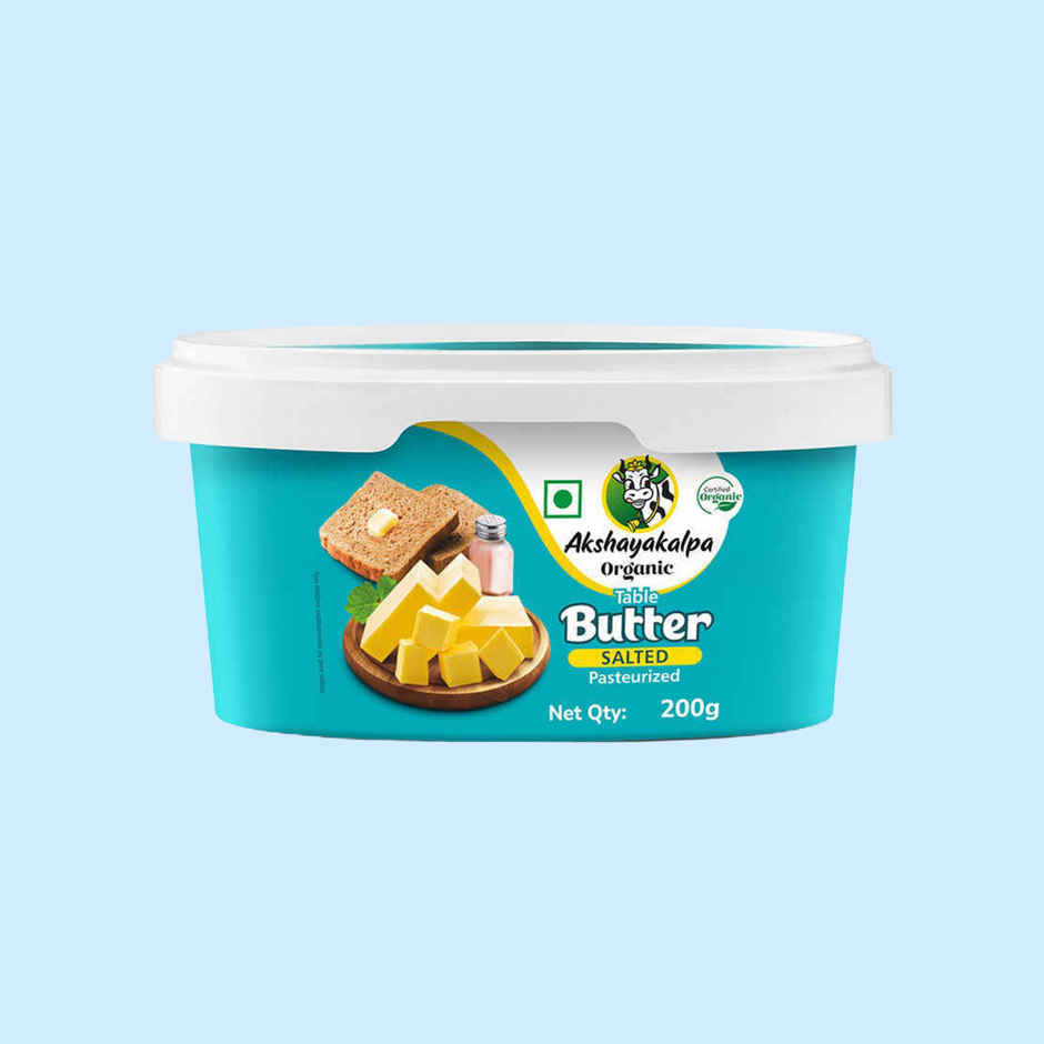 Akshayakalpa Organic Salted Table Butter