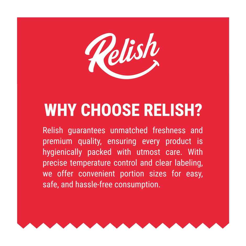 Relish Chicken Breast Boneless (500g) & Relish White Eggs - Pack Of 6 (6pc) Combo    