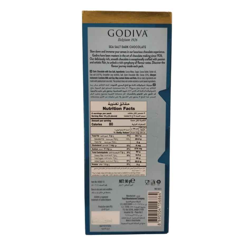 Godiva Signature Sea Salt Dark Chocolate