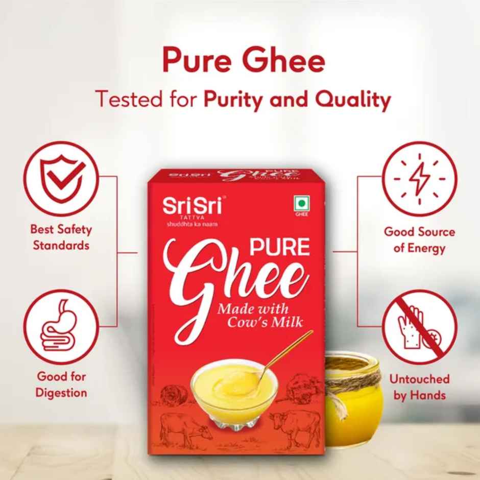 Sri Sri Tattva Pure Cow Ghee | Natural