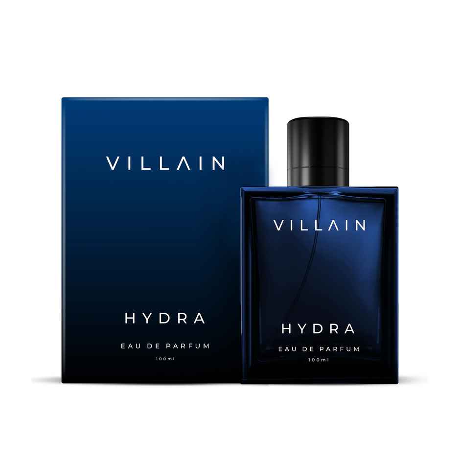 VILLAIN Hydra Perfume for Men | Aquatic Fresh EDP | Long Lasting
