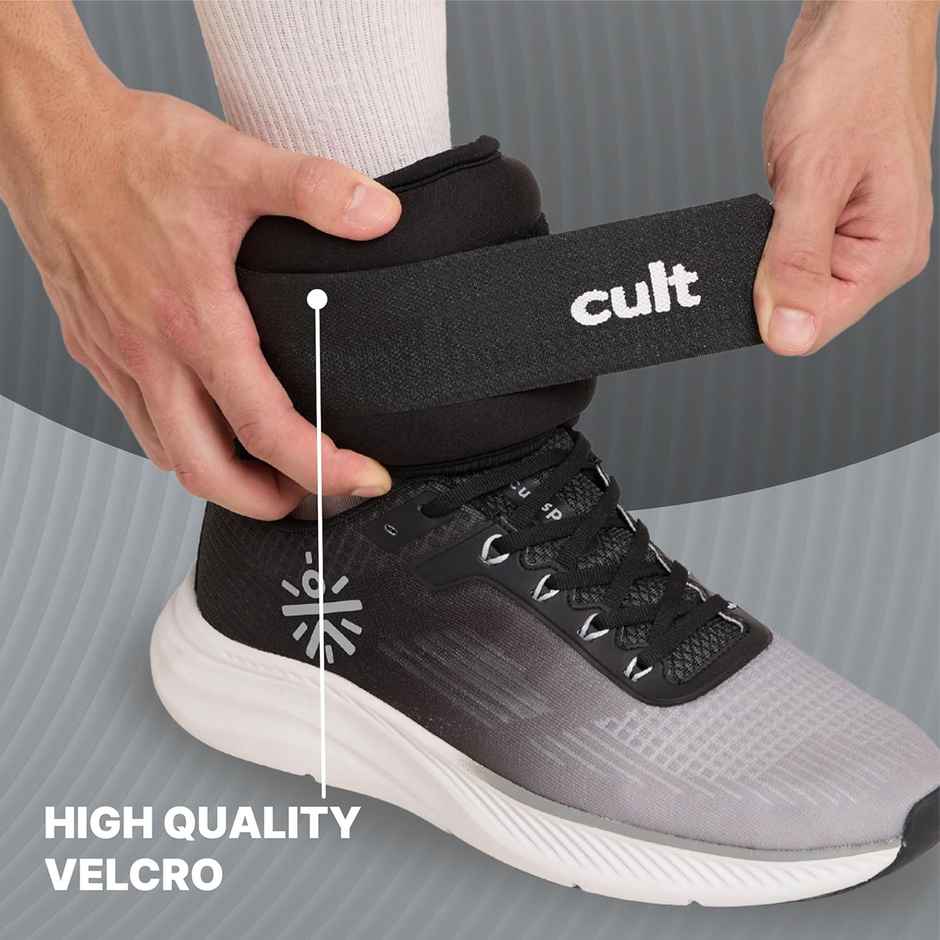 Cult Ankle Weight 1kg | Black
