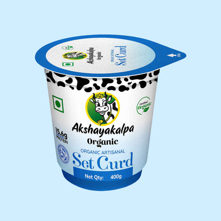 Akshayakalpa Artisanal Organic Set Curd Cup