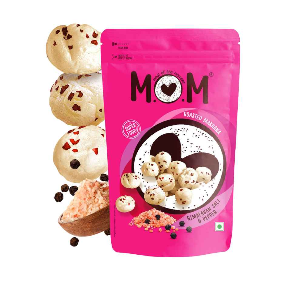 MOM Himalayan Salt & Pepper Roasted Makhana