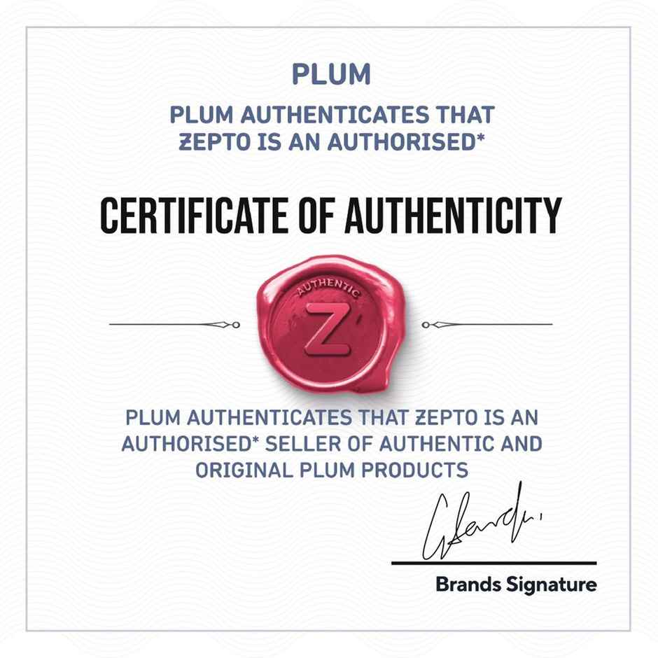 Plum 2% Niacinamide & Rice Water Hybrid Face Sunscreen With SPF 50