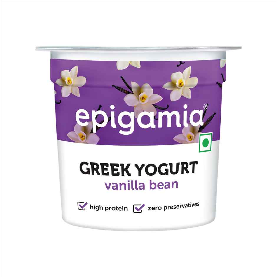 Epigamia Greek Yogurt- Vanilla Bean