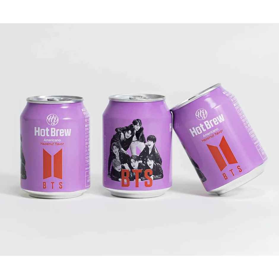 Bts Hot Brew Americano Hazelnut Flavour