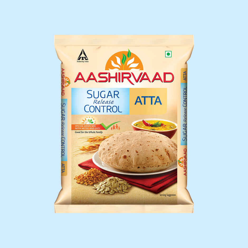 Aashirvaad Low Gi Atta | Sugar Release Control, Diabetic Friendly