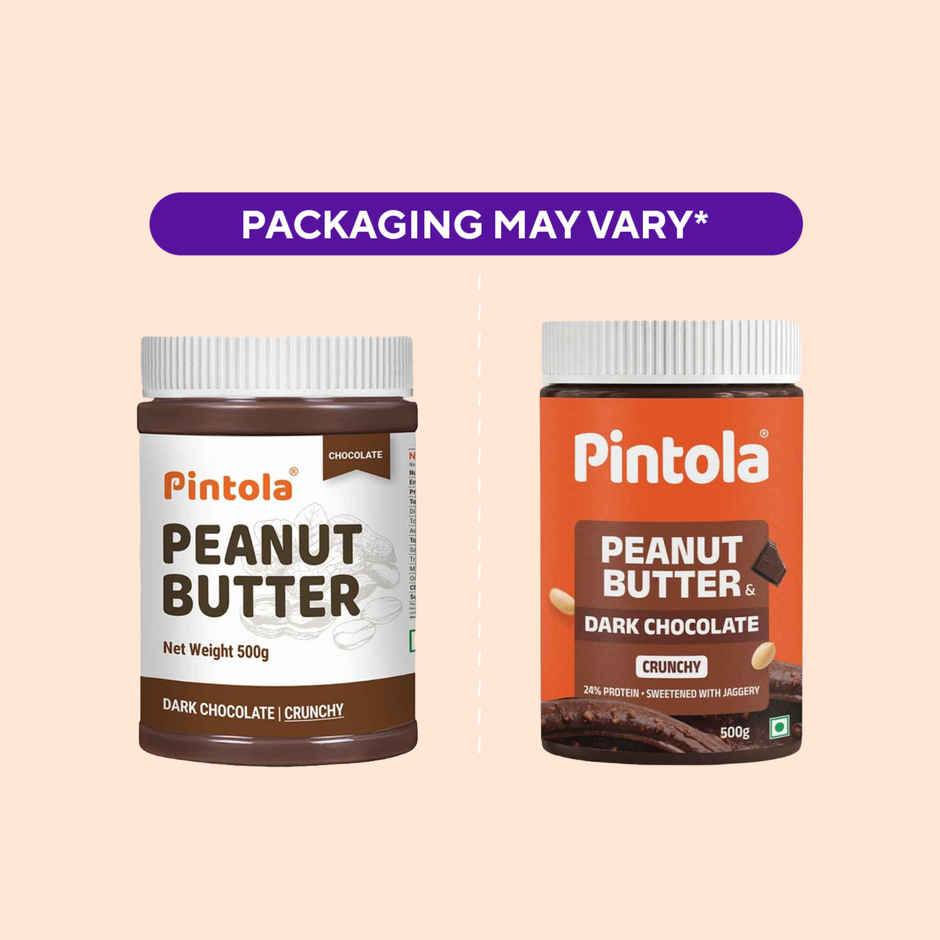 Pintola Dark Chocolate Crunchy Peanut Butter