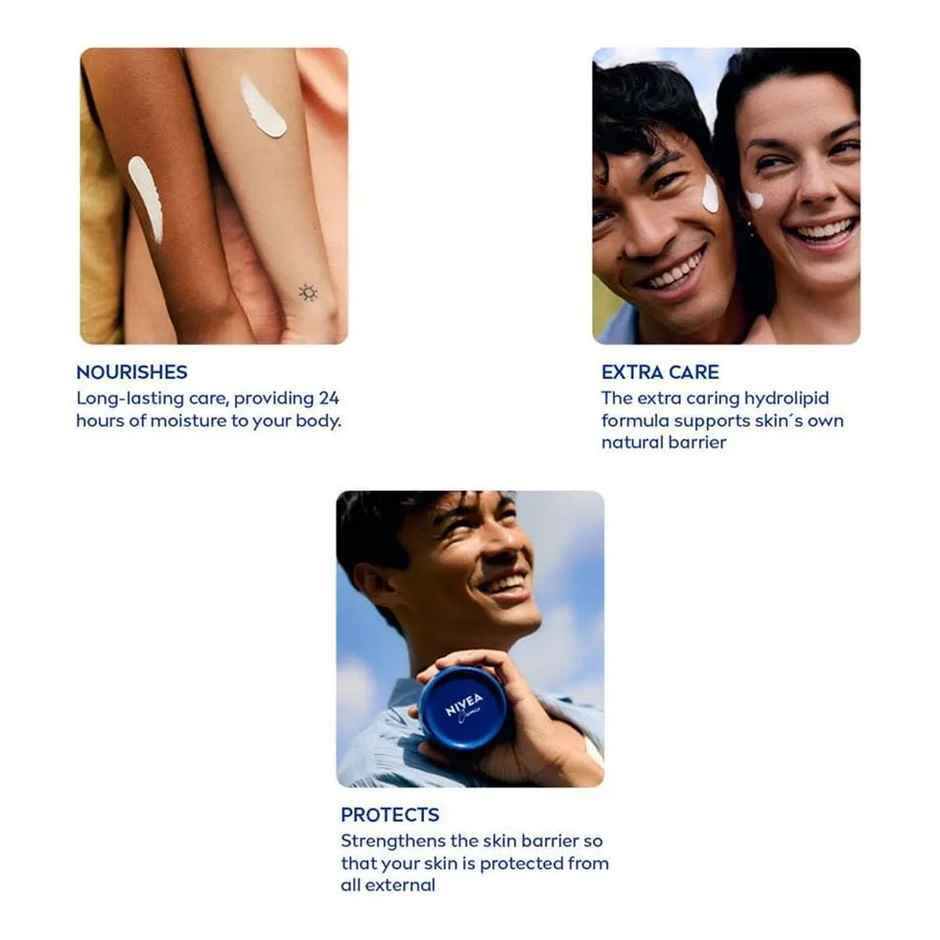 NIVEA Creme|Multi Purpose Cream|Gentle moisturizer|All Skin Types|All Season Cream