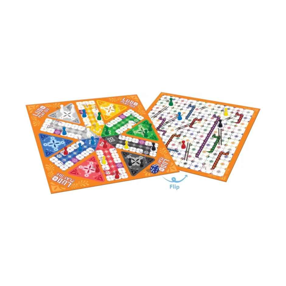 Frank Ludo Play Six, And Snakes And Ladders - For Upto 6 Players