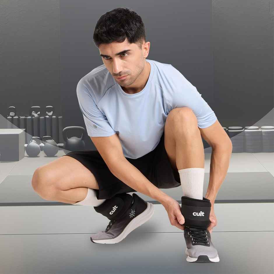 Cult Ankle Weight 1kg | Black