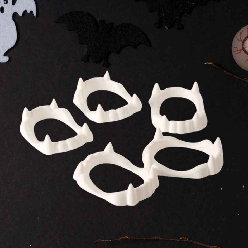 Fake Teeth | Pack Of 5 | Halloween Special | Festvista