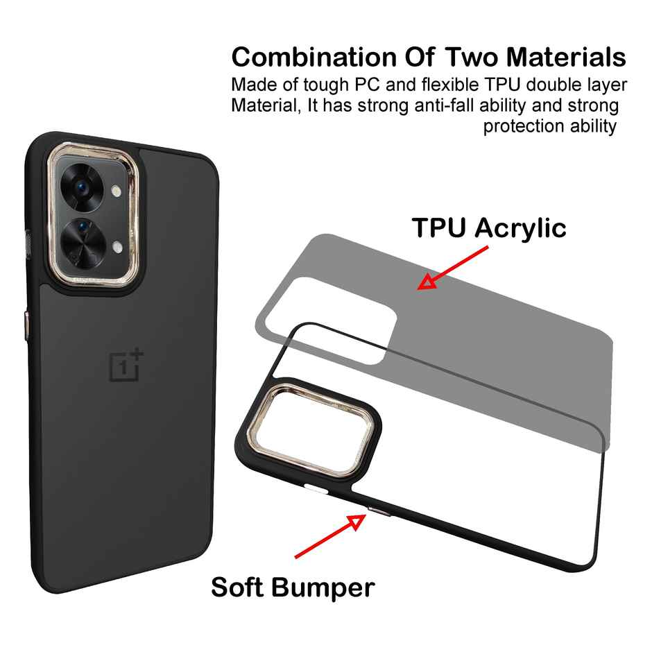 Artistque Case for Oneplus Nord 2t 5g Back Cover colored Frosted Stylish Cover