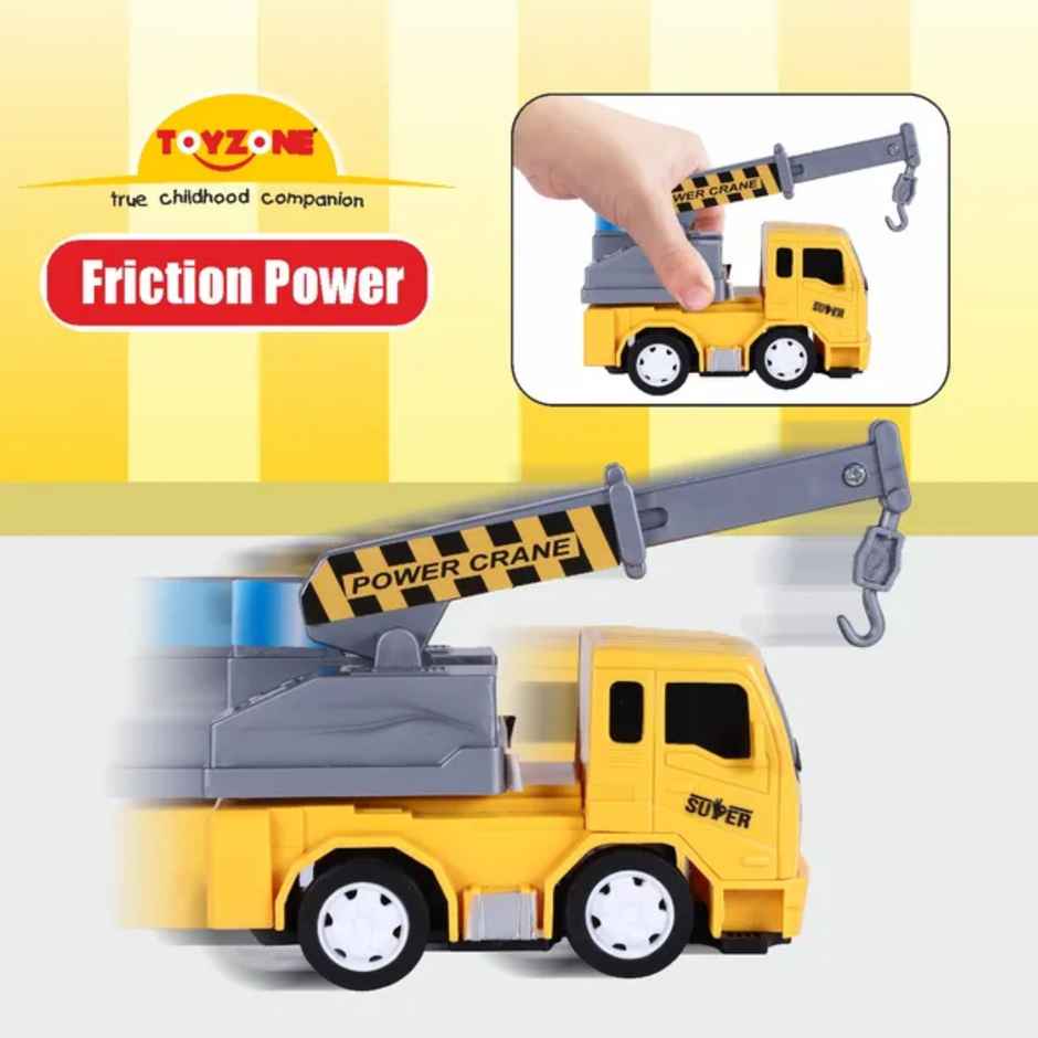 Toyzone Construction Vehicles - Crane