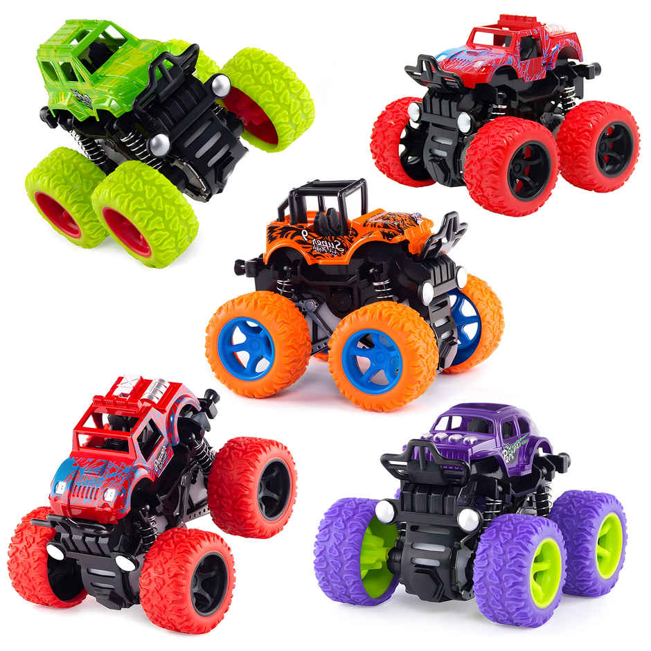 Toyshine Friction Rock Crawler Mini Toy Cars Assorted