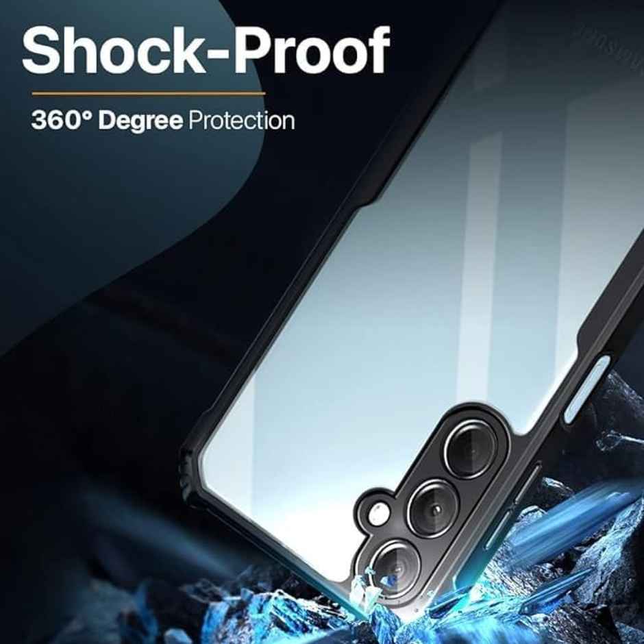 Artistque Case for Samsung Galaxy A16 TPU Back Cover - Transparent Shockproof