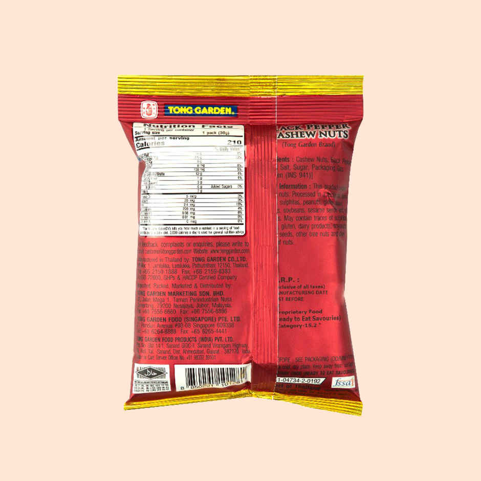 Tong Garden Black Pepper Cashew Nuts