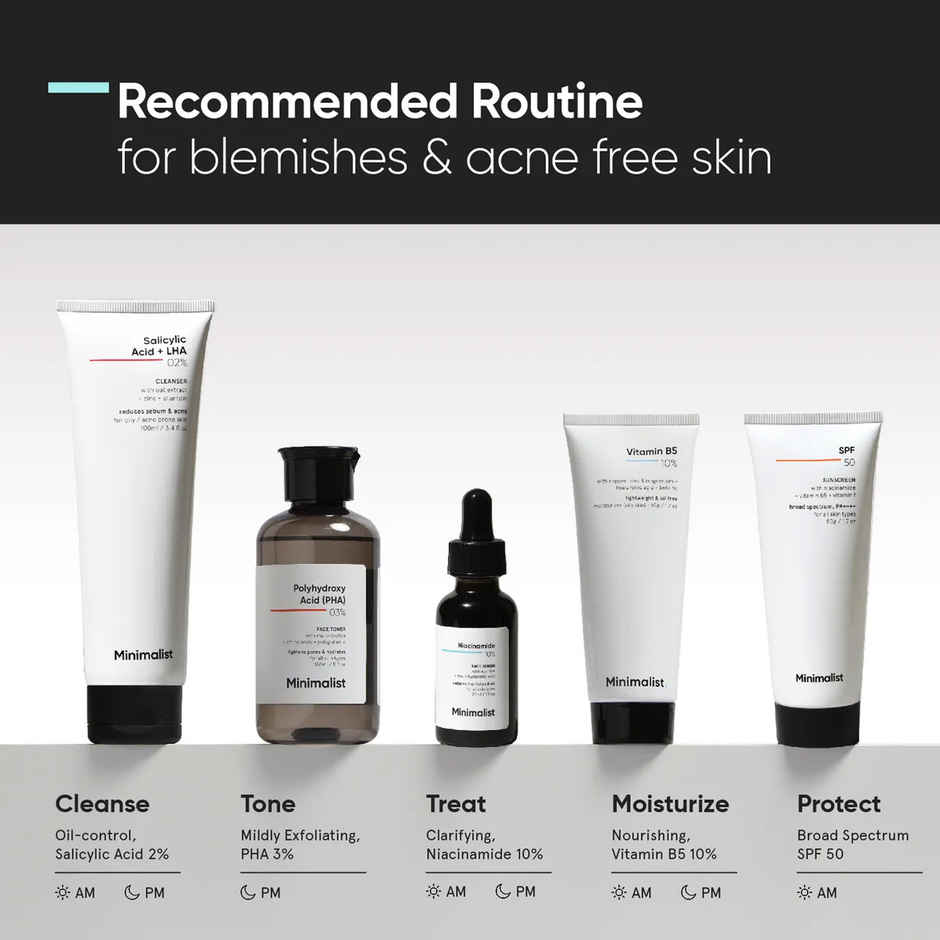 Minimalist Oil Control & Anti-Acne 10% Niacinamide Face Serum