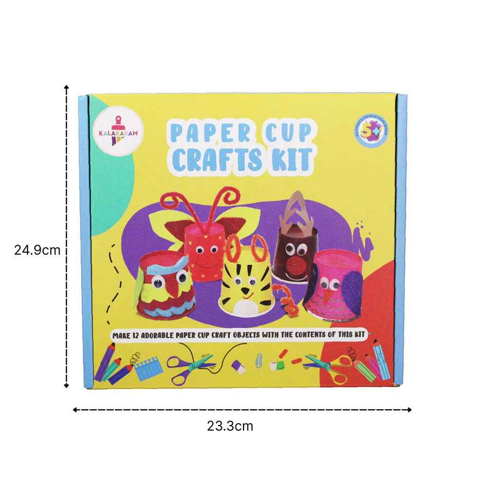 Kalakaram Paper Cup Crafts Kit