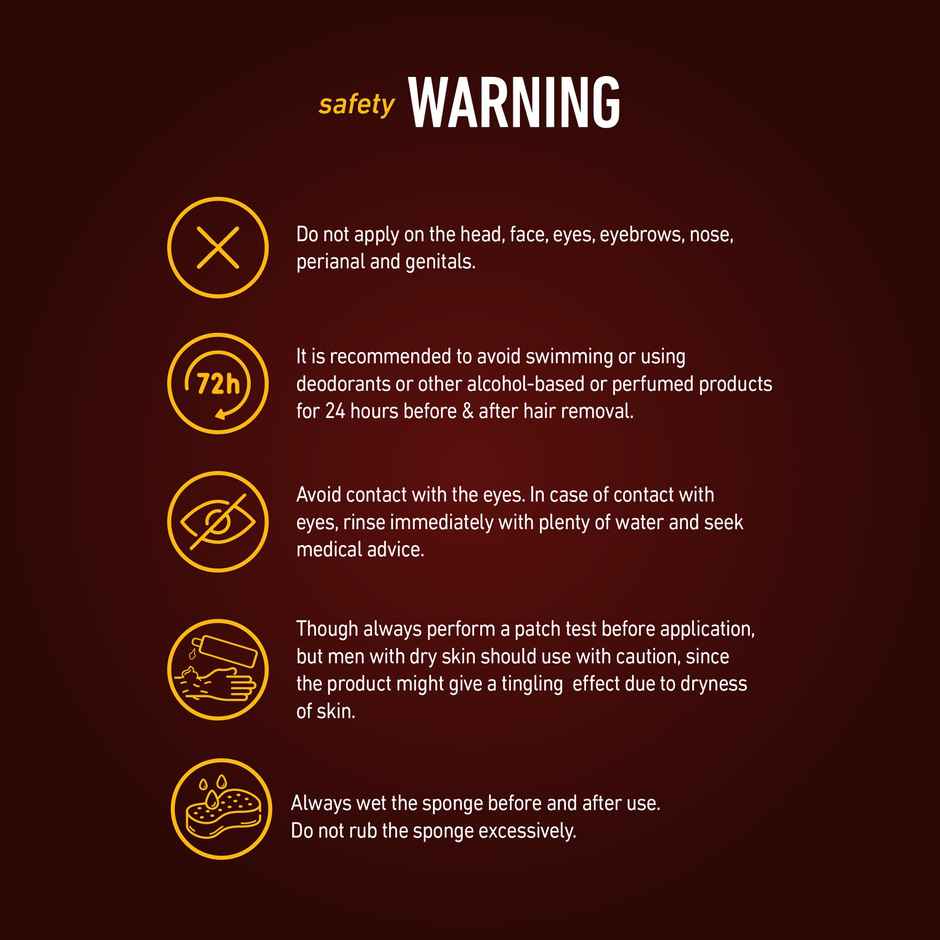 SVISH ON-THE-GO Hair Removal Spray For Men Made Safe Certified