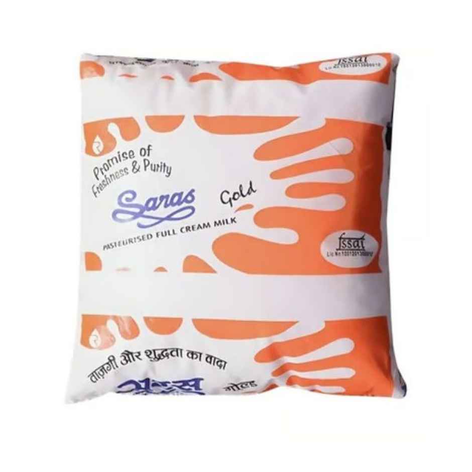 Saras Gold Full Cream Fresh Milk Combo