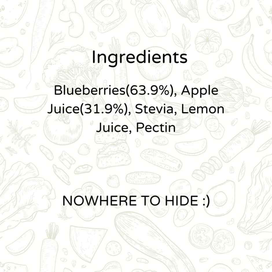 The Gourmet Jar Blueberry Fruit Spread