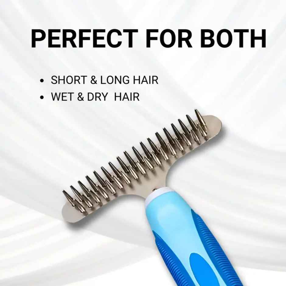 Pets Empire pet grooming tool , Rake comb for Dogs & Cats | Large