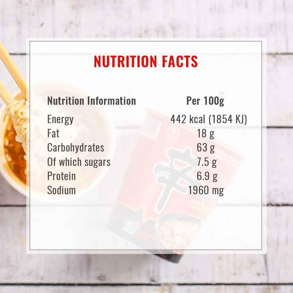 Nongshim Korean Shin Ramyun Cup Noodle Soup Non Veg