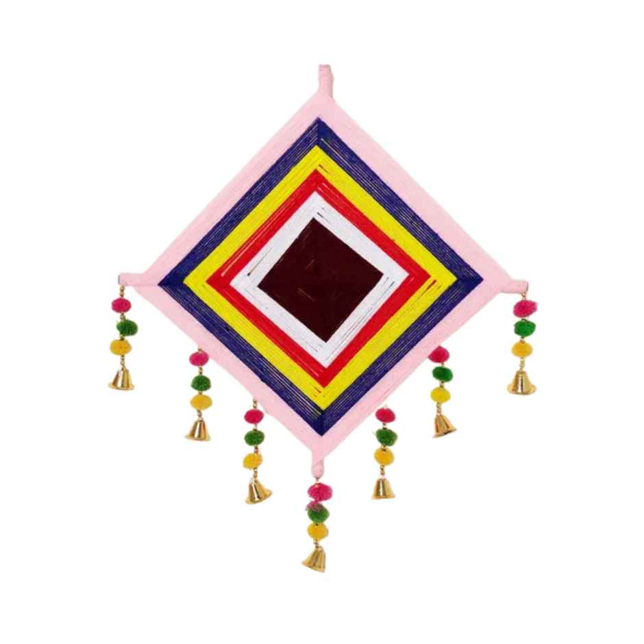 Decorative Kite Wall Hanging - Festival Decoration | 19x15 in | Oye Happy
