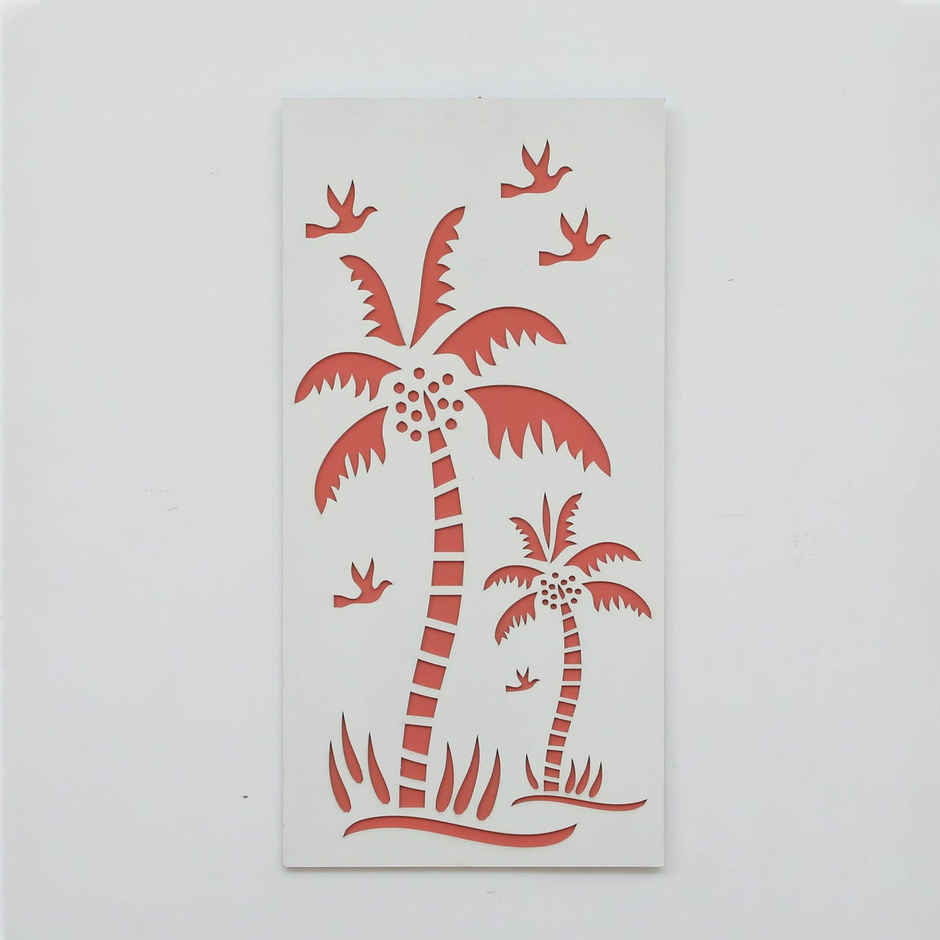 Casacraft From Pepperfry Laser Cut Design Carving Mdf Floral Wall Art