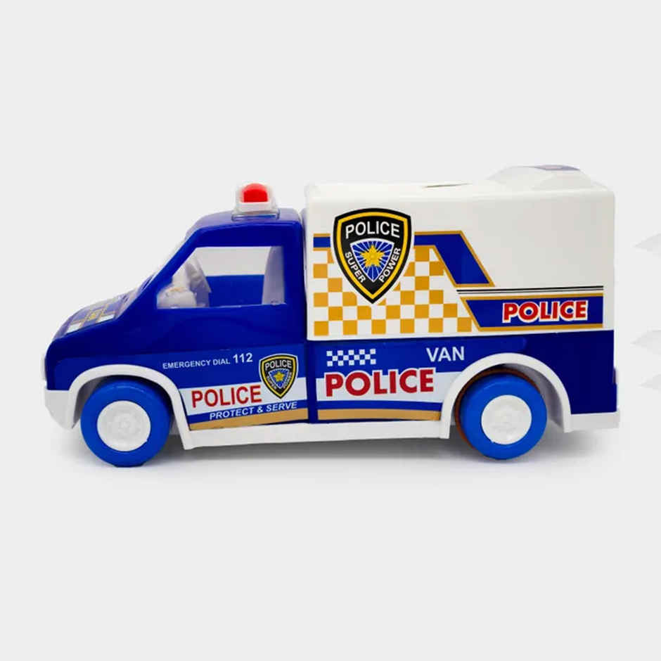 Toybharat Police Van Toy for Kids | Fun Travel Toy and Birthday Surprise | Assorted
